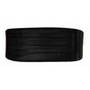 Men's Solid Multi-color Silk Cumberbund, Black, One Size