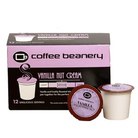 Vanilla Macadamia Nut Coffee Pods by Coffee Beanery | 12ct Medium Roast Arbica Coffee