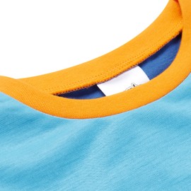 Numberblocks Boys Pyjamas Pjs Set Ages 3 to 8 Years Old (7-8 Years) Blue