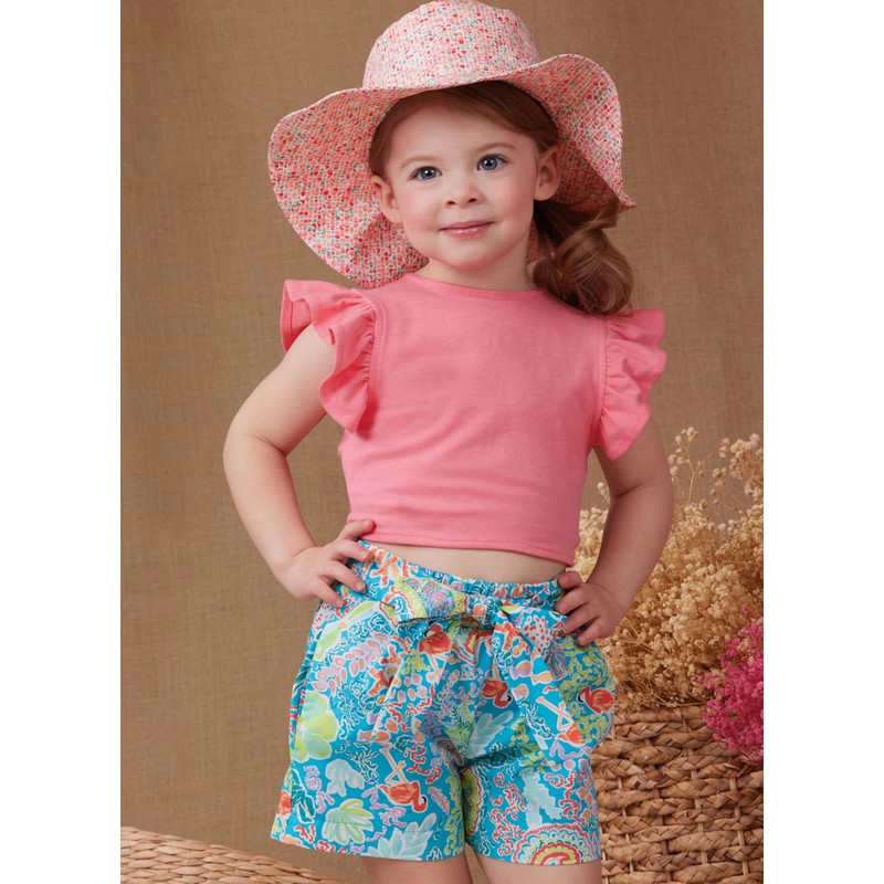 Simplicity TODDLER Sportswear Sewing Pattern, Multicolor