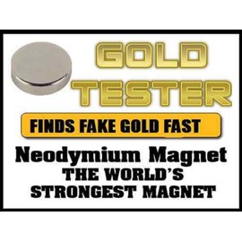 Neodymium Rare Earth Magnet for Testing Scrap 9ct 18ct 24ct Gold,Silver,Coins & Antiques half full sovereign