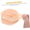 Healvian Realistic Fake Ear Model Earring Practice Body Parts Hypoallergenic