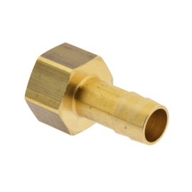 Screw-on hose nozzle M 14 x 1.5-9 mm, material: brass.