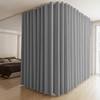 MaKefeile Room Divider Curtains & Flexible Bendable Tracks Set,Privacy Dividers