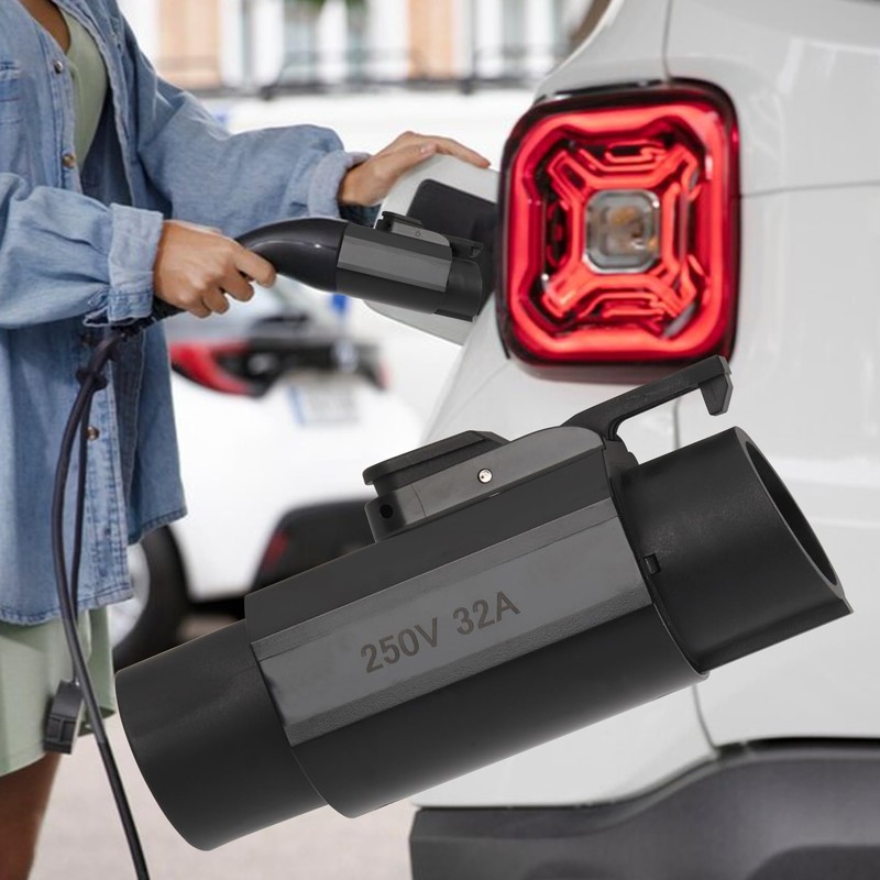 Type 2 to Type 1 EV Adapter, 32A EV Charging