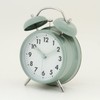 Fuji Boeki Table Clock, Pale Blue, Width 4.6 x Depth