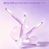 Cuticle Oil Pusher Pen, 2-in-1 Nail Cuticle Applicator, Moisturizing Formula