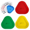 Plastic Playing Card Holder, Card Game, 4 Pieces Hands-Free Card