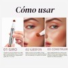 Rubor Líquido en Varita, Rubor Rostro Mate con Aplicador de