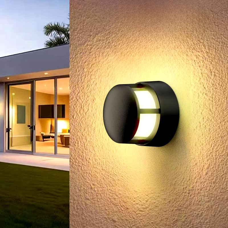 JHOTEC Pillar Lights,Outdoor Post Lights,Outdoor Column Lights, Deck Lights, Fence
