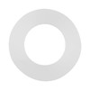 Silicone Flat Gasket White Sealing Washers for Bellows Hoses 12pcs