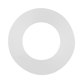 Silicone Flat Gasket White Sealing Washers for Bellows Hoses 12pcs 1/2" Material Silicone