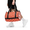Outrageous Orange gym bag - Color: Black