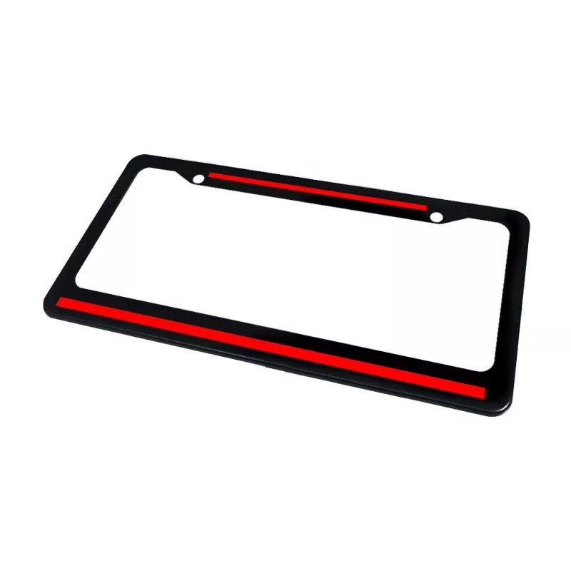 JYMAOYI Set of 2 For Honda Metal Black Metal License