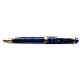 Onishi Seisakusho Ballpoint Pen, Acetate, Gunblue, GJ12, Thick Shaft