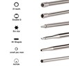 Biuhpa 12Pcs Carburettor Adjustment Tool Set for 2 Stroke Engine