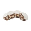 Marble and Wood Coasters for Drink Spill Tabletop Protector by