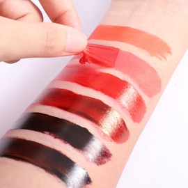 YUANLI Lip Liner Stain Peel Off, Lip Peel Off Stain Long Lasting Waterproof Smudge Proof Finish, Peel Off Lip Liner with Matte Finish, Non-Stick Cup Tattoo Lip Liner Stain Peel Off - 01#