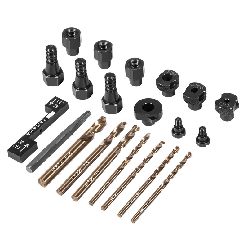 71600 Manifold Drill Template Kit fit for Ford 4.6L/5.4L/6.8L V10