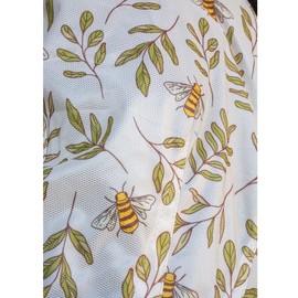 Country Pride Mesh Fly Mask - Bee Print (Large Horse)