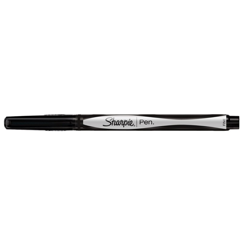 Sharpie Pen Fine Point Pen, 6 Black Pens (1742663)
