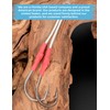 BLUEWING Ganchos de doble ayuda con cuerda Dyneema, 5 ganchos