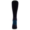 Merino Light Compression Socks Warm, Dark blue / teal
