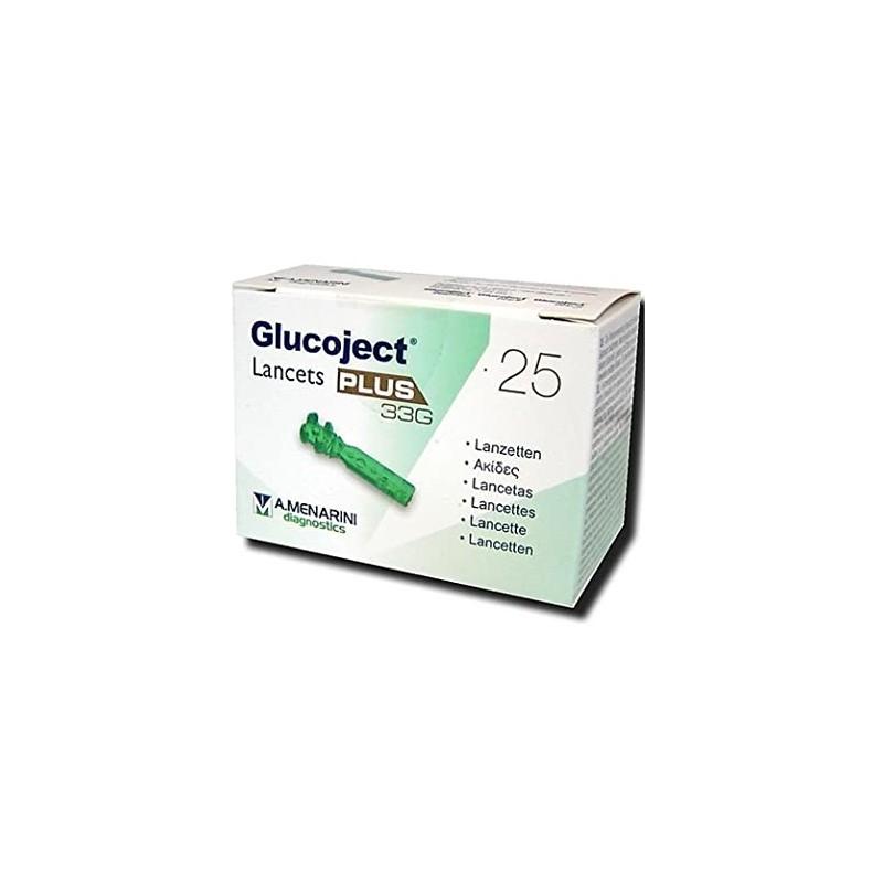 GLUCOJECT Glucojet Plus Gauge 33 Pack of 25