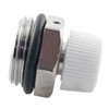 LQ Industrial 1/2inch External Thread Manual Radiator Bleed Valve Nickel