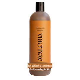 Shampoo de Manzanilla Sin Sulfatos, Parabenos ni Sales – para Brillo y Anticaída – Extracto 100% Natural con 10 Hierbas – Hidratación, Brillo y Crecimiento – Herbal - 480 ml
