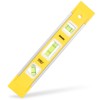 DOWELL 9 Inch Magnetic Box Level Torpedo Level,3 Different Bubbles/45°/90°/180°Measuring