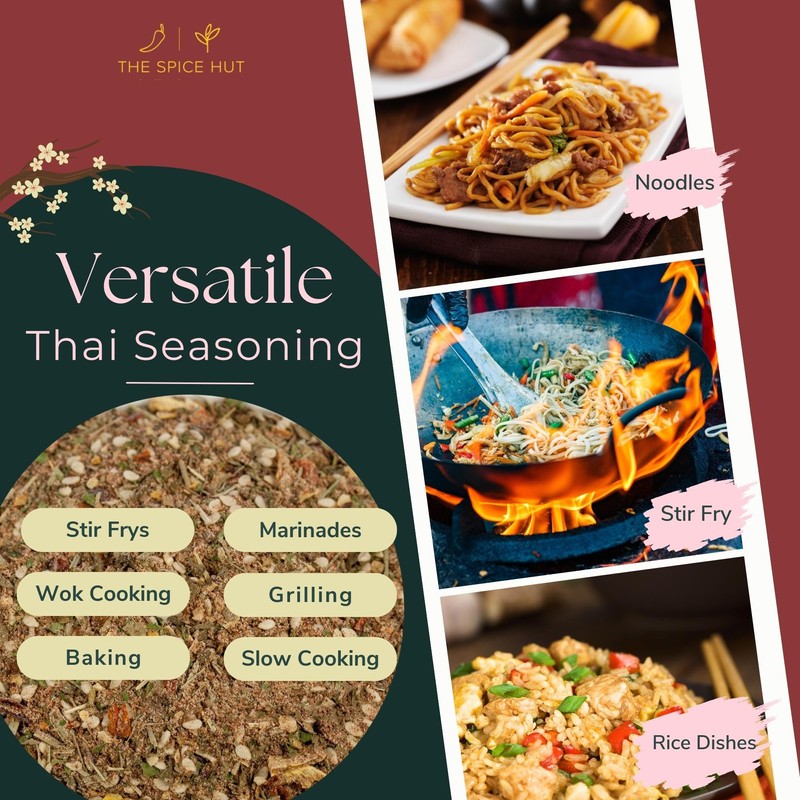 Thai Seasoning, Savory & Spicy Blend, Thai Cooking, The Spice