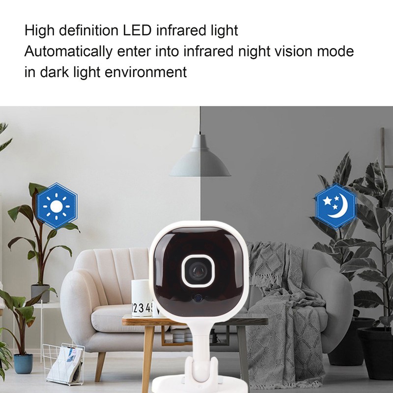 Home Security Camera 1080P Night Vision 2 Way Audio WiFi