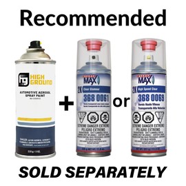 Collision Quest Factory Matched Automotive Spray Paint for Ford Automobiles (Ford YZ, Oxford White)