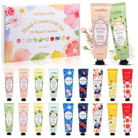 Hand Cream Gift Set, 20 PCS 30g Hand Creams, Mini Hand Cream Multipack, Hand Moisturiser, Hand Cream Set for Women Gift, 10 Scents