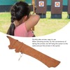 Archery Back Arrow Quiver Holder Waist Mounted PU Arrow Storage