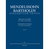 Mendelssohn: Violin Concerto in E Minor, Op. 64 (Study Score)