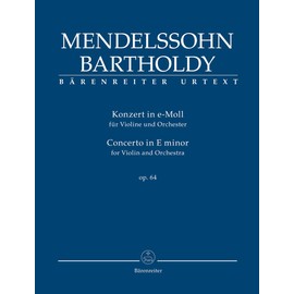 Mendelssohn: Violin Concerto in E Minor, Op. 64 (Study Score)
