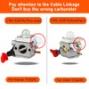 HUZTL FS56RC Carburetor for Stihl FS40C FS50C FS56C FC56C FS70C