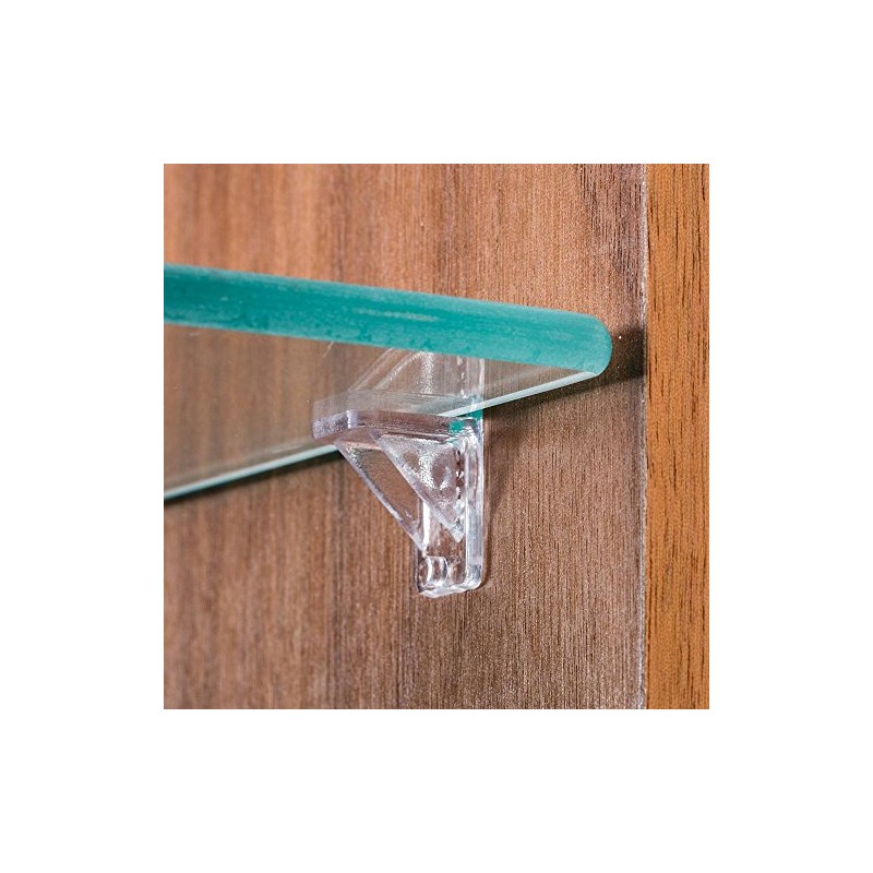 Clear 1/4" Plastic Shelf Support
