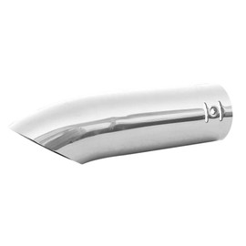 Exhaust Trim Tailpipe Universal Silencer Tailpipe Trims Sport Sport Exhaust Trim Stainless Steel Round up to 53 mm Chrome