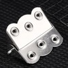 Mipcase 2Pcs Self Closing Door Hinge, Stainless Steel Spring Hinges