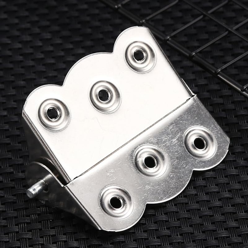 Mipcase 2Pcs Self Closing Door Hinge, Stainless Steel Spring Hinges
