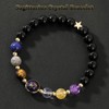 FFKQBH Zodiac Bracelets for Women 12 Constellations Healing Crystal Stone