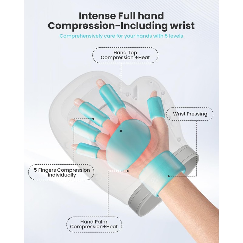 COMFIER Cordless Hand Massager for Arthritis and Carpal Tunnel,2025 Updated