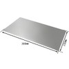 久宝 Metal Productions Aluminum Plate Slim Thickness 0.5 X Width