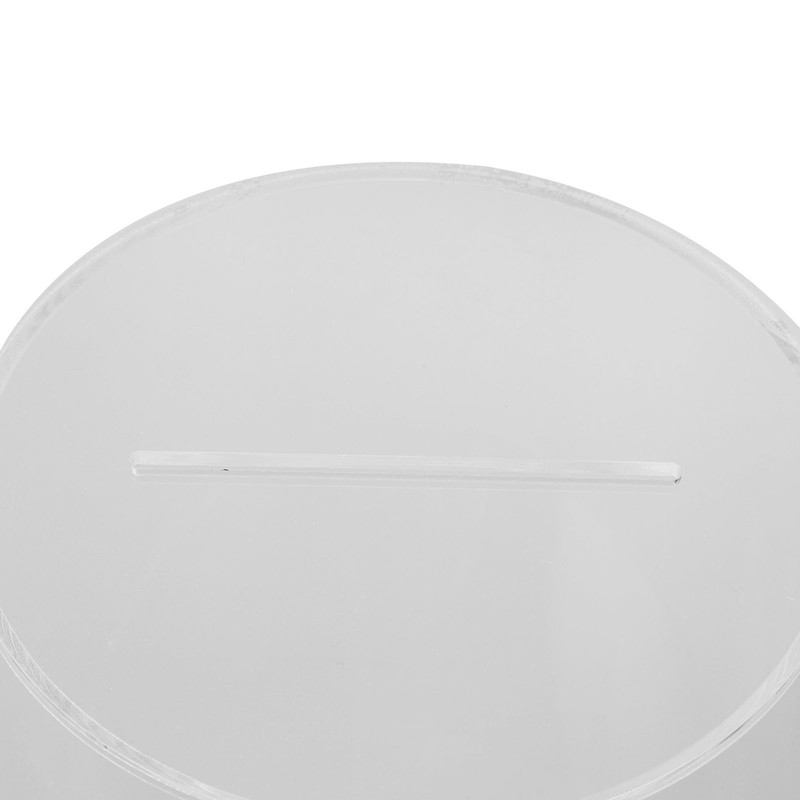 Clear Money Bank Large Capacity Drop Resistant Transparent Ballot Tip
