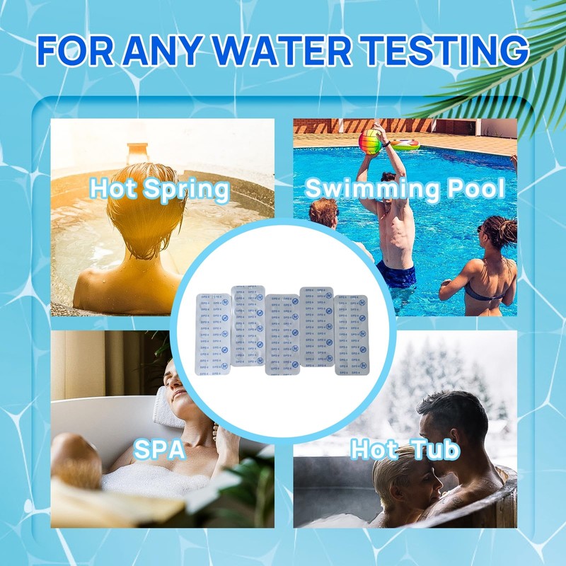 SBINTUOR DPD4 Test Tablets for Oxygen Testing in Swimming Pools,