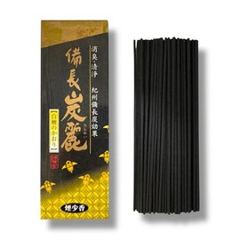 Binchotanrei Sandalwood Scouring Box/Made in Japan, Awaji Island Incense, Aroma, Smoke, Deodorizing, Purifying, Healing, Incense Tree Gift (Fugendo Specifications)