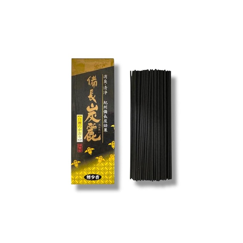 Binchotanrei Sandalwood Scouring Box/Made in Japan, Awaji Island Incense, Aroma,